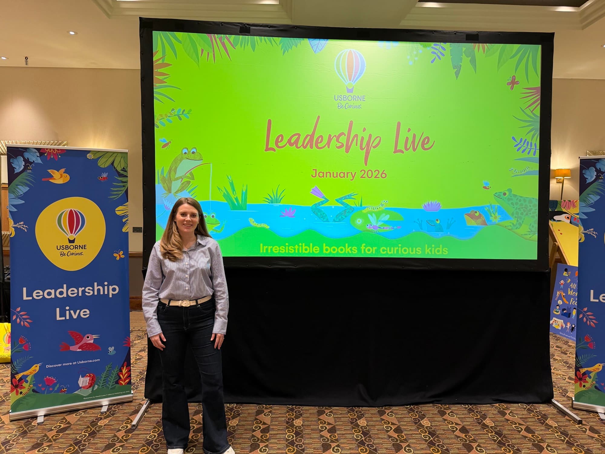 Usborne training session